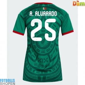 Billiga Mexiko Roberto Alvarado #25 Hemmatröja Dam VM 2026 Kortärmad